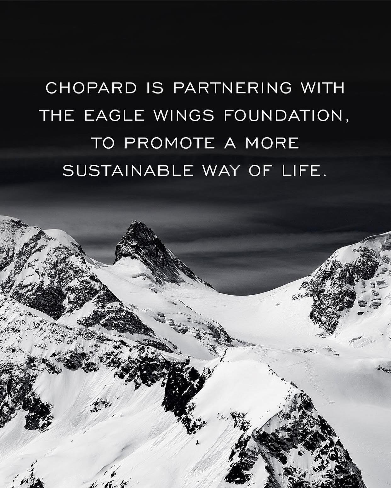 Photo : © Chopard · Visuel officiel · Instagram @chopard · Sélection éditoriale Gloss City